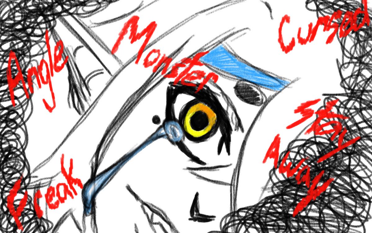 Kew_Deee's tweet photo. A different type of art of Rento waking up from a nightmare https://t.co/GLERzSYkx5