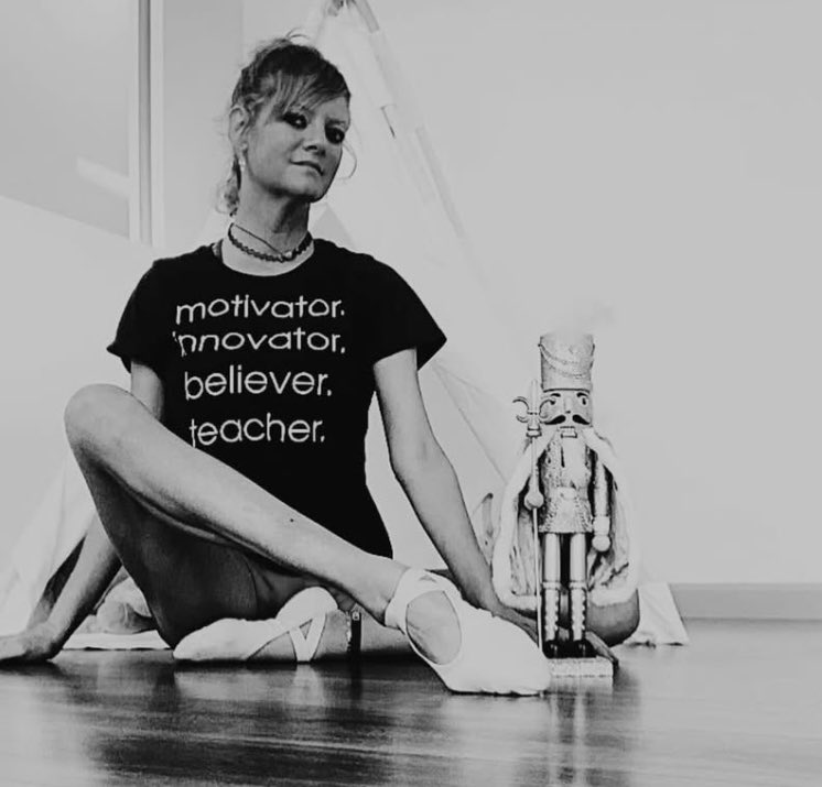 natkramer's tweet photo. 🧑🏼‍🩰Motivator. Innovator. Believer. Teacher. Happy Friday! 🩰 #friday #inspiration #fridayfeeling https://t.co/GGUoJyddFR