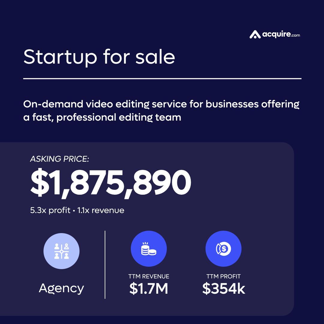 Formerly MicroAcquire (now acquire.com) tweet media