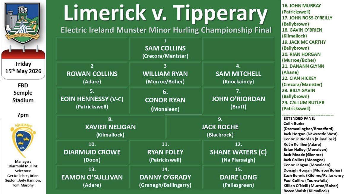 Limerick GAA tweet media