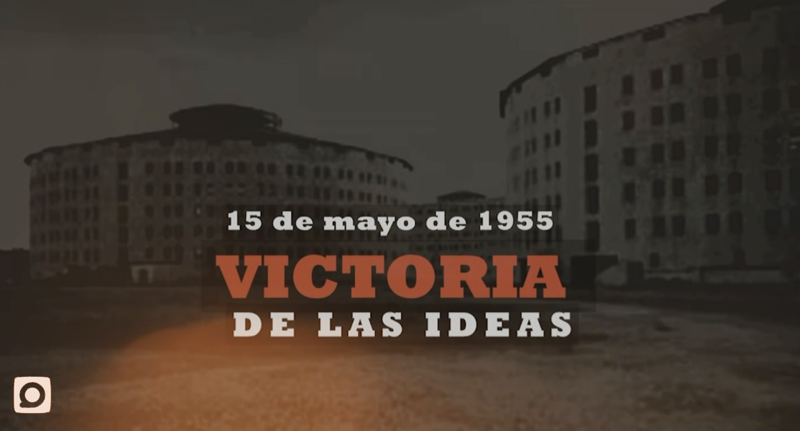 islavisionicrt's tweet photo. 15 de mayo de 1955: Victoria de las ideas
El 15 de mayo de 1955 se una nueva etapa de lucha cumpliendo la proclama de Fidel en la  conferencia de prensa en el hotel Isla de Pinos adelantó el futuro: "...nuestra libertad no será de fiesta o de descanso, sino de lucha y de deber." https://t.co/maWGmqzcwm