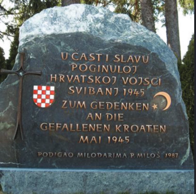 Tonii1950's tweet photo. Hrvatska krv rijekama je tekla
novo sjeme je ipak proklijalo
Bleiburg 45!
ZDS✌️🇭🇷 https://t.co/w6nGlB9jnE