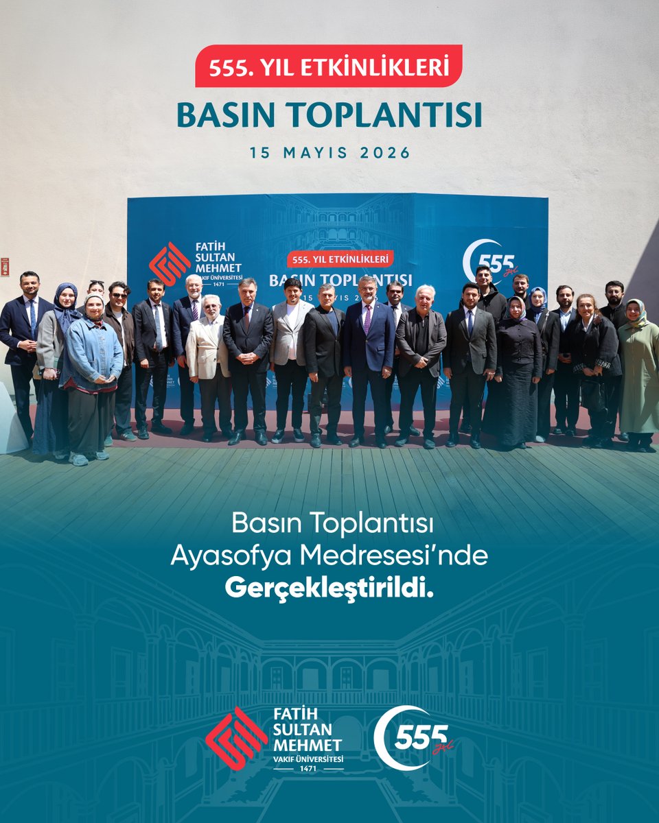 Fatih Sultan Mehmet Vakıf Üniversitesi tweet media