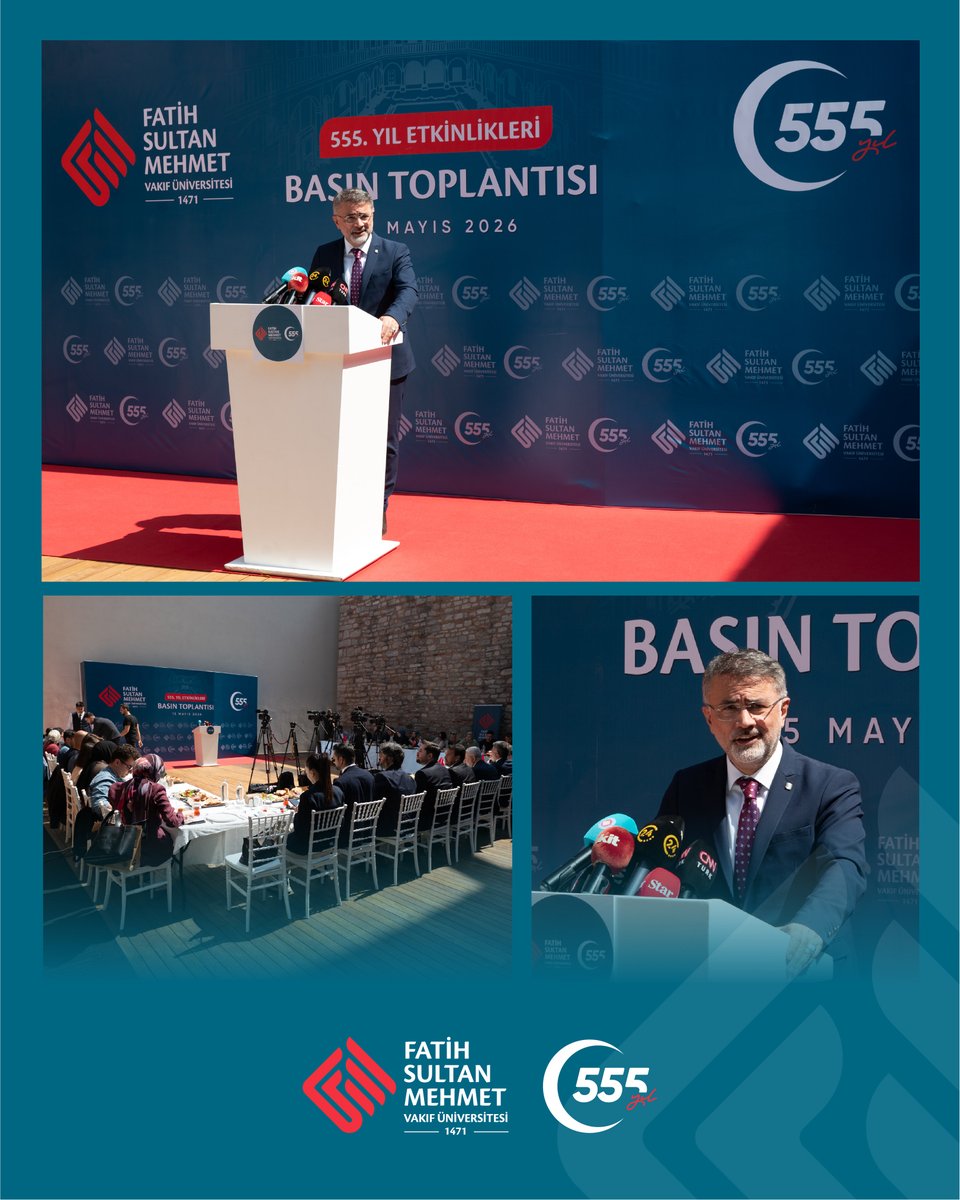 Fatih Sultan Mehmet Vakıf Üniversitesi tweet media