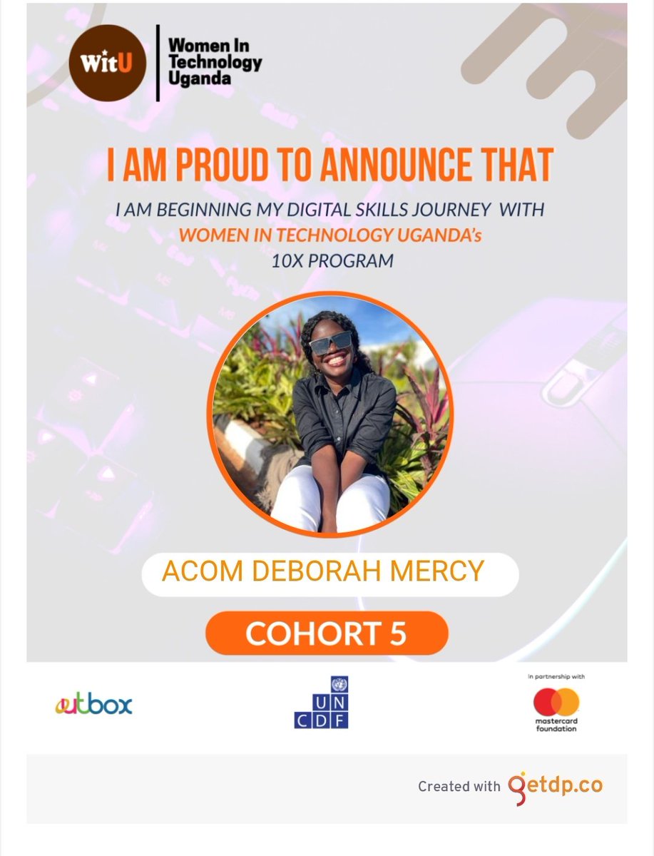 mercy_debie's tweet photo. Digital skills to every woman out there!
#WomenInTec
#10xProgram
#10xDigitalEconomy https://t.co/owSLX0ov76
