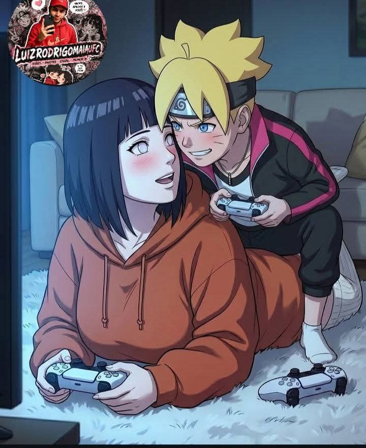 LuizRodrig16194's tweet photo. Sessão de jogos tarde da noite com Boruto! 🎮 Ele acha que finalmente pode me vencer, mas eu tenho praticado secretamente meus combos. Qual é o seu jogo de vídeo favorito para jogar com amigos ou família?
#meethinata #HinataHyuga #AnimeAesthetic #NarutoCommunity #AnimeLifestyle https://t.co/oQYytd90Nc