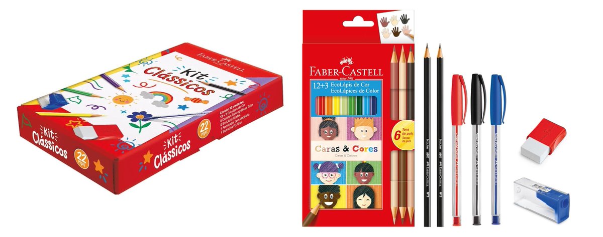 BlackLivros's tweet photo. Abaixou mais! ⚡️Oferta em Papelaria

📝Kit Clássicos Faber-Castell — 22 peças (R$ 12,51)
https://t.co/XDR03wi571

🎟️ aplique o cupom de 10% OFF na página do produto. https://t.co/inU3DLSkU2