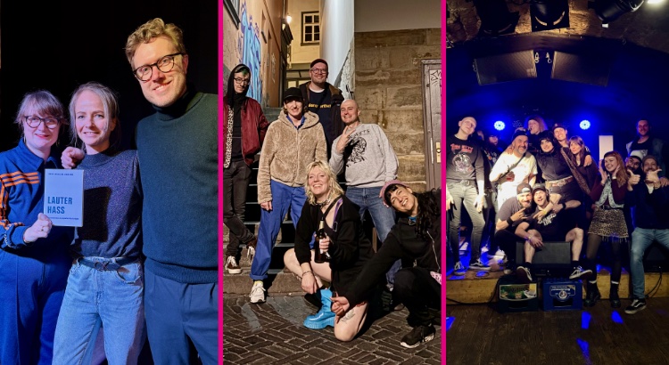Boombatze's tweet photo. ✯ Danke an das beste Team der Welt! ❤️‍🔥 ✯

Weshalb meine Leute für mich das beste Team sind und waren, welches ich mich mir nur wünschen konnte. 1000 Dank an Euch!
#LauterHass #DuckDich #Schnuppe #Tiko #TheMelmacs #Museumskeller #Erfurt
▶️ https://t.co/4rKM8ABZ6s https://t.co/BX9sgATosm