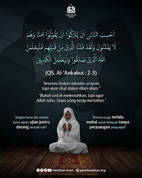 Bb4Teo's tweet photo. @tanyakanrl Inget 2 hal ini, nder. 
Iman manusia itu naik turun https://t.co/vZYs58xqXq