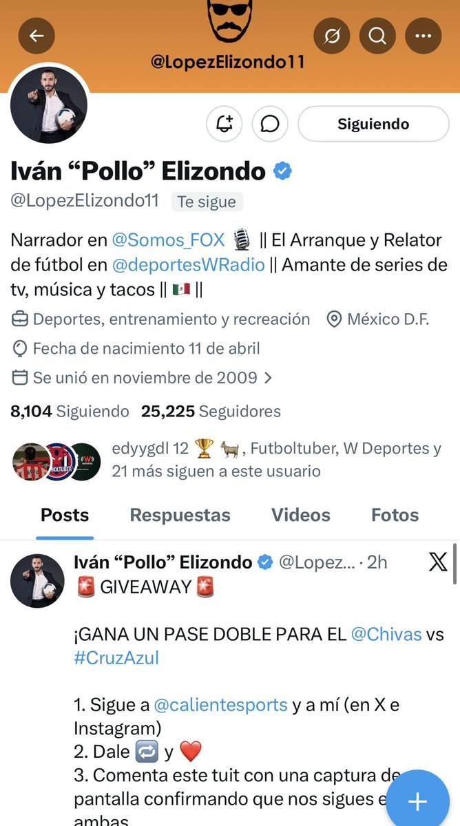 Diegoperuzy's tweet photo. @LopezElizondo11 @Tripulacion_D @Chivas @calientesports #MásAcciónMásDiversión 🇦🇹 https://t.co/YmbLLMnvQA