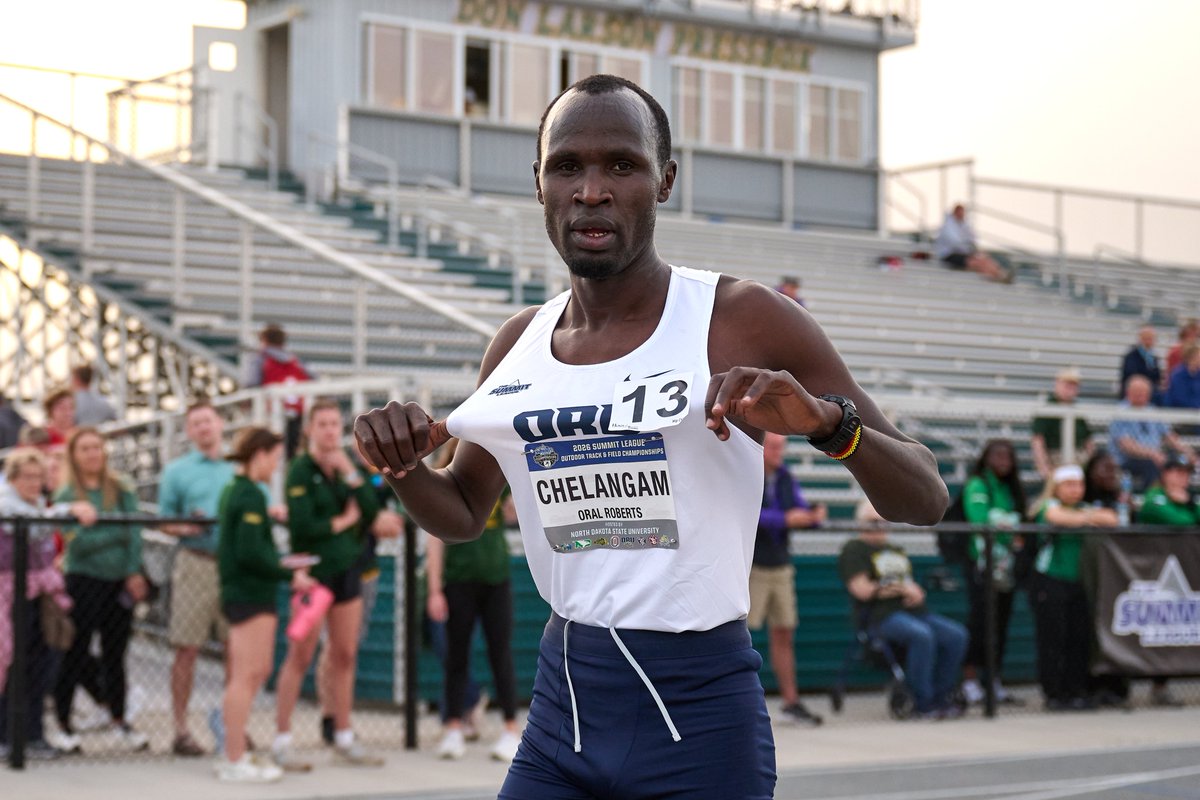 ORUTrack's tweet photo. 𝙑𝙞𝙚𝙬𝙨 𝙛𝙧𝙤𝙢 𝘿𝙖𝙮 1👀

The Golden Eagles continue competition at the Summit League Outdoor Championships this afternoon!

#ORUTF | #GoldenStandard https://t.co/obhhUKh9vs