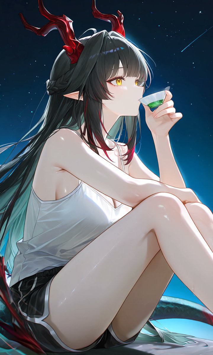 ハイカロリー　AIイラスト tweet media