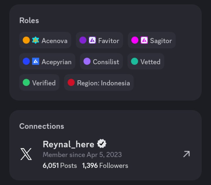 Reynal_here's tweet photo. Projects early from @acepyr

How it works: 
-Play to get 👉 $ACEPYR 
-The content of the opinion trail get 👉 $ACEPYR 
-Contribute to get exclusive roles and rewards 🎁

Testnet is already starting to open today. Join discord Acepyr: https://t.co/nxG2Jyrpb2 https://t.co/0mDfOnK4PP