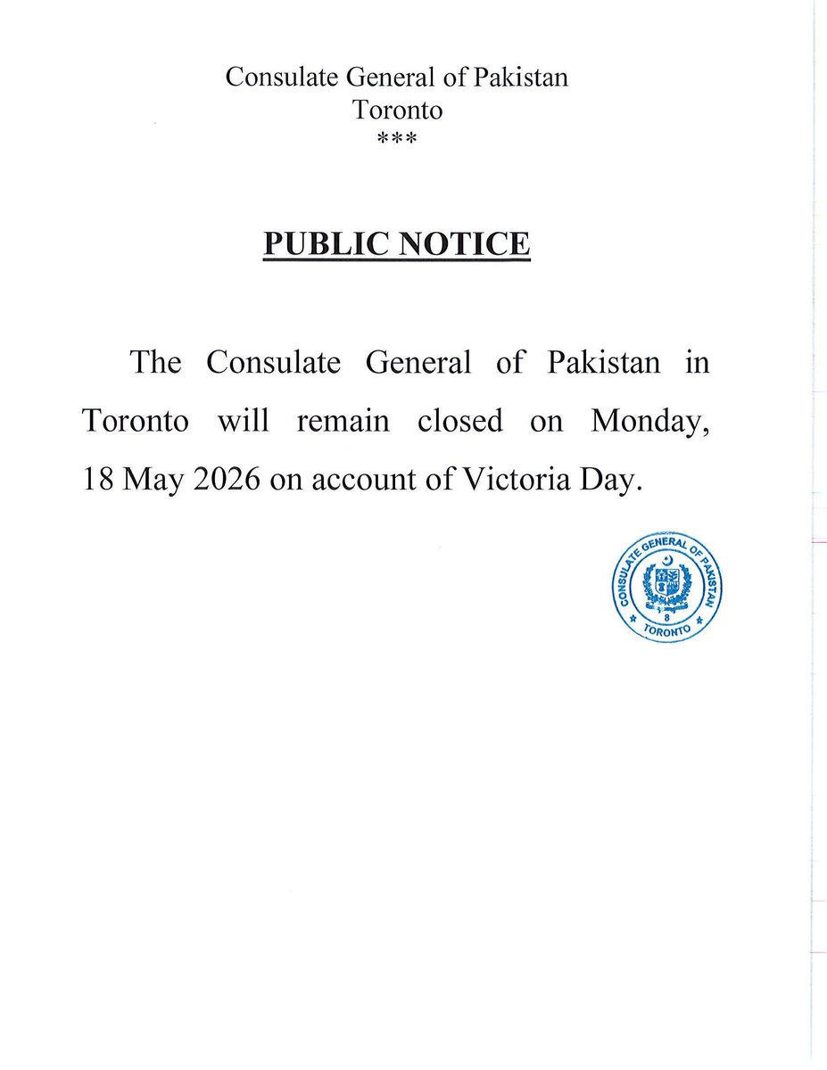 Pakistan Consulate General Toronto tweet media