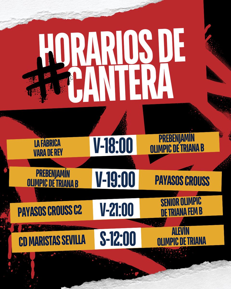 Olimpic de Triana tweet media