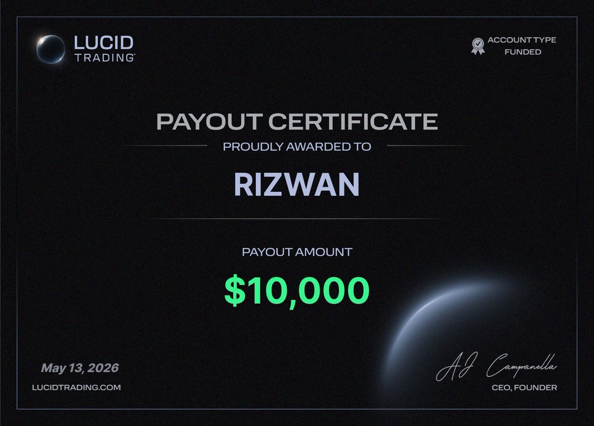 rizwanfx_'s tweet photo. max payout with @TradingLucid three times now https://t.co/mP9zqMMap4