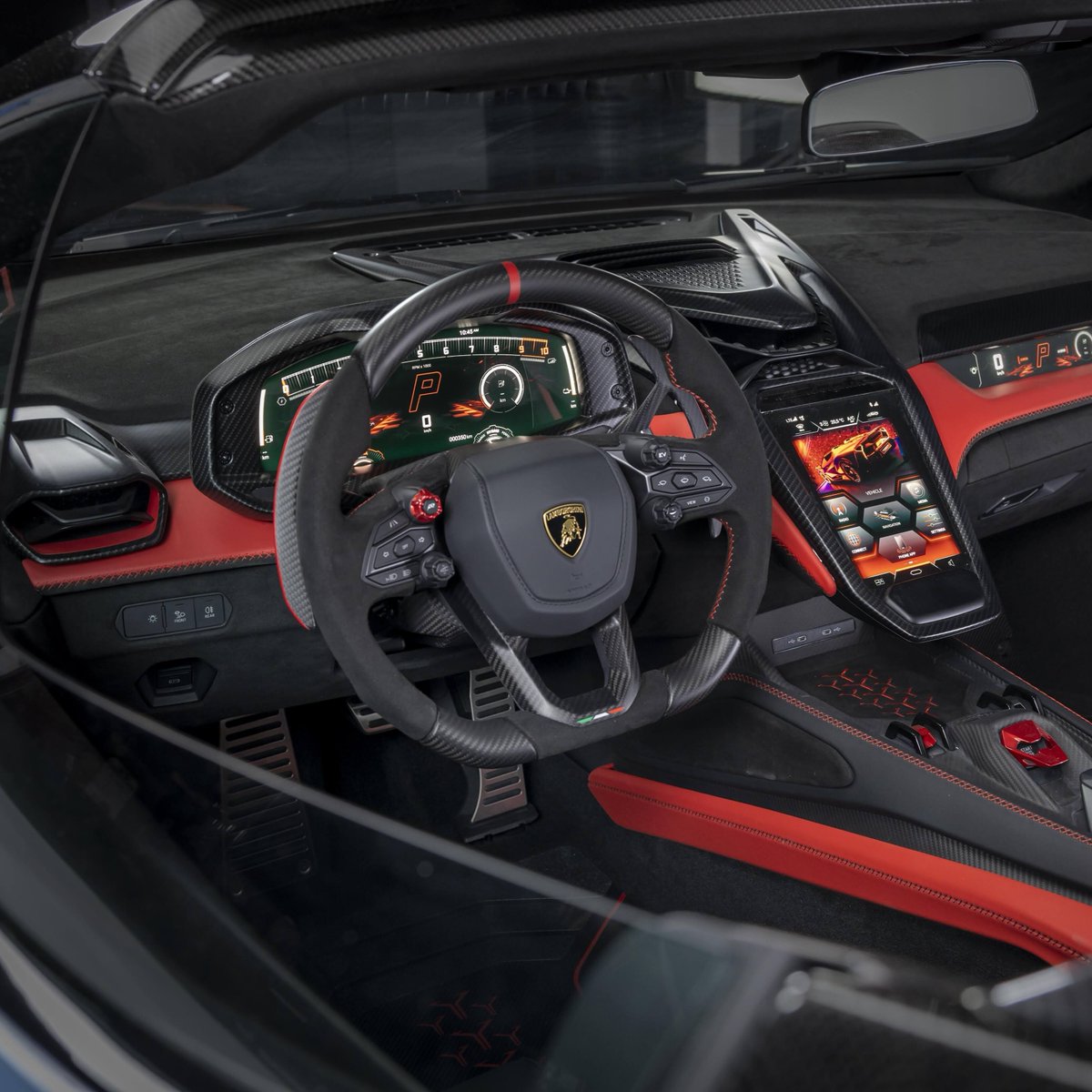 SC_Leasing's tweet photo. Lamborghini has unleashed its most powerful ever open-top model - The Aviation-inspired Fenomeno Roadster.
The Raging Bull brand is determined to keep its legendary, naturally aspirated V12 engine alive by bolting modern electrification to it.

Just look at the recent Lamborghini Revuelto, a ground-breaking HPEV (High Performance Electrified Vehicle) which combines a 6.5-litre V12 with three electric motors and a rechargeable battery pack.

Read the full article here: https://t.co/A3c8HNkzhD
