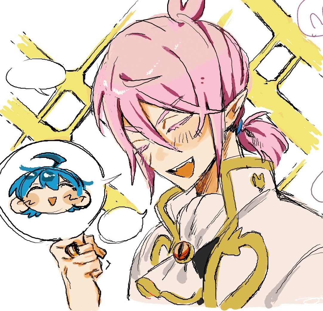 aromr1007's tweet photo. ぬわちゃんと絵チャ🍵😆‼️ https://t.co/3Bmee07Kf7