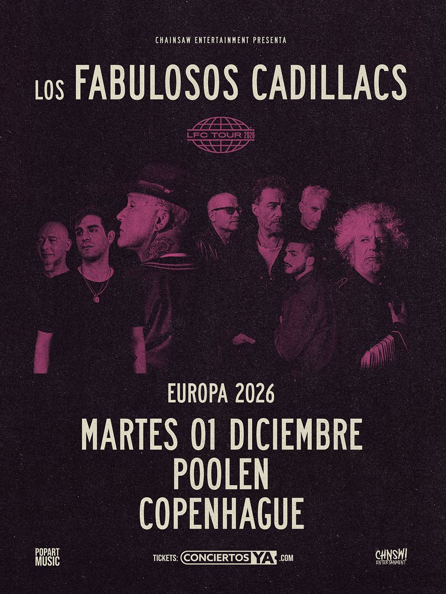 lfcoficial's tweet photo. • Domingo 29/11 en Madrid -Live Las Ventas

• Martes 1/12 en Copenhague-Poolen

🎫 Entradas ya a la venta en https://t.co/s97mMCI0cS https://t.co/09Lw0dE2oX