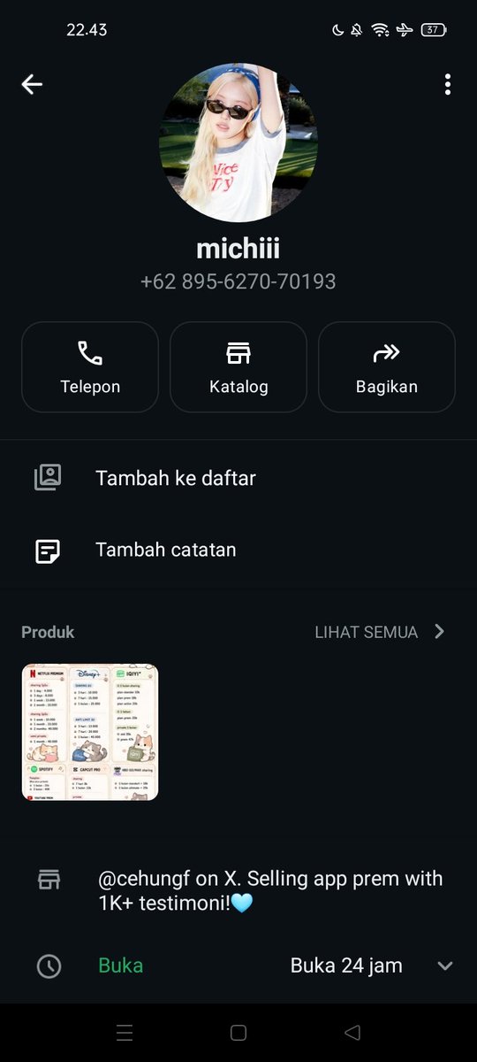 akubangsawan's tweet photo. ganti dan perbarui profil bisa, bales cht ngga. jangan beli app prem disini udah bermasalah, ghosting lagi! beli yg semi private tapi ga bisa nonton , scam scam #zonauang https://t.co/uZnEj9bWt7