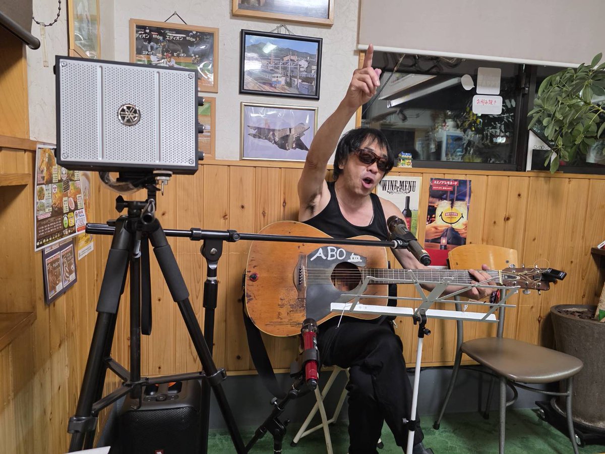 ABO97290471's tweet photo. お好み焼ケンちゃんLIVE今回で最終回でした！10年間お疲れ様です！ありがとう🙏😎 https://t.co/oxngnJDrcj