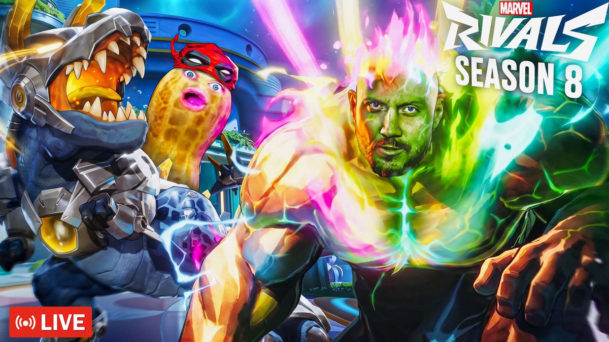 timthetatman's tweet photo. 🔴LIVE

TIMTHETATMAN X @CHAMPIONUSA MERCH DROP @ 1PM CST 

MARVEL RIVALS SEASON 8 IS HERE - PLAYING WITH THE NUT 

https://t.co/d7TqjilDGJ
https://t.co/0KvCoDdv0b
https://t.co/gerg9pYg4I https://t.co/iqqNXTaAXq