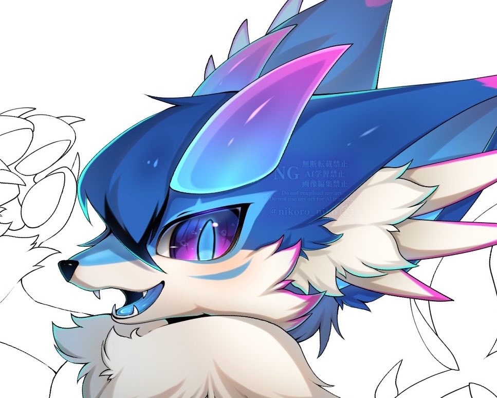 Post by 遊羽 on X: wip🐬💗
