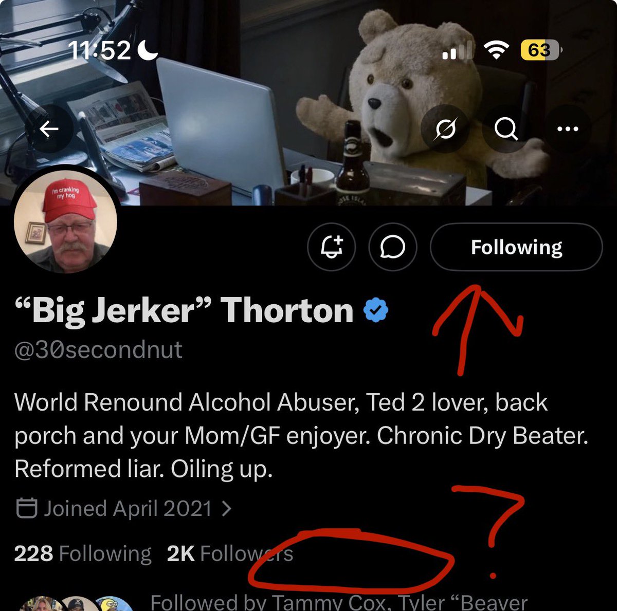 Dave “The Hazard” Pounder tweet media