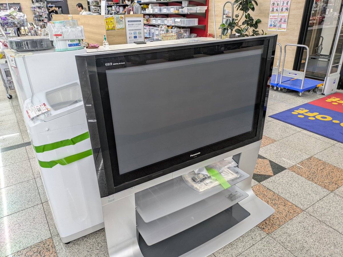 そういえばPanasonicのプラズマテレビもあった。まだ価格付いてなかっ そういえばPanasonicのプラズマテレビもあった。まだ価格付いてなかっ