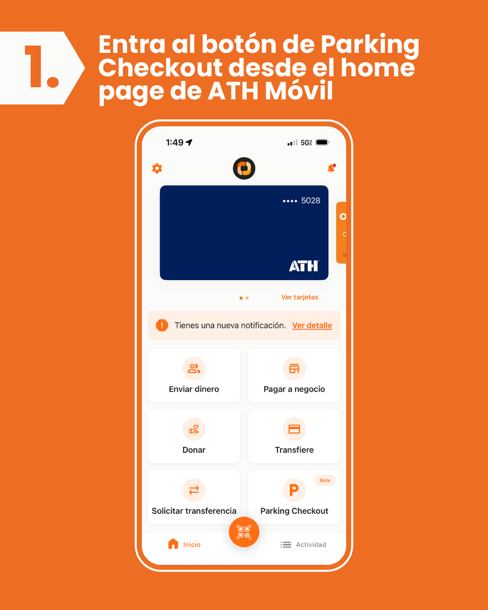 ATHPR's tweet photo. Pagar el parking desde la app es tan fácil como seguir estos pasos.​

No hagas filas que no valen la pena, muévete con ATH Móvil. https://t.co/lwdA7bq2jf