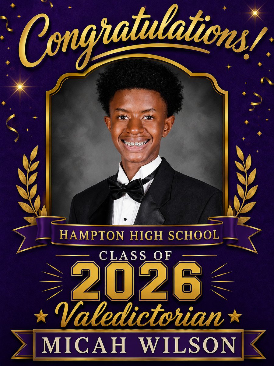 Hampton High School tweet media