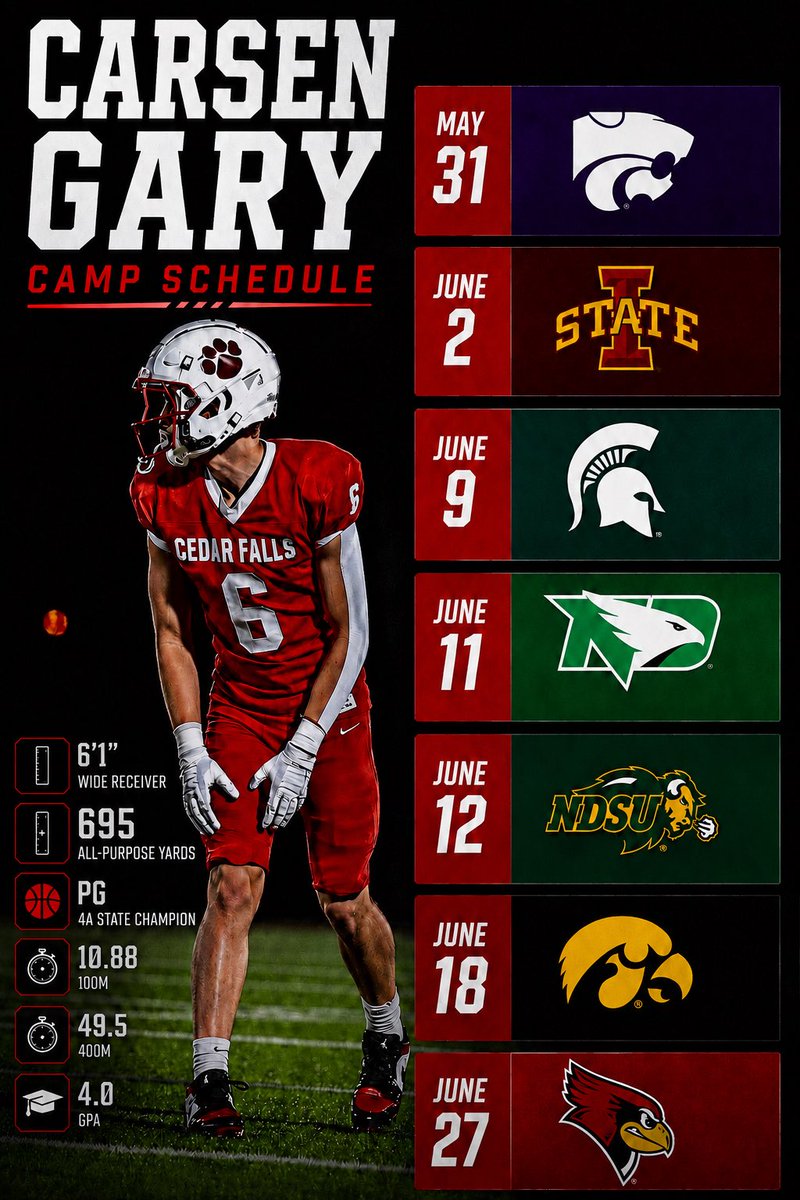 Carsen Gary tweet media