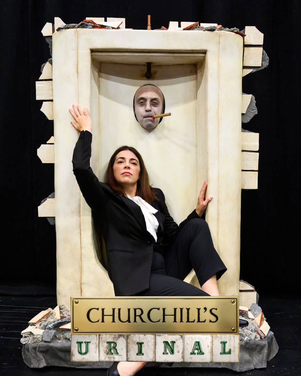 SeabrightLive's tweet photo. Have you ever seen a urinal look quite so chic?

Previews of Churchill's Urinal are underway at the King's Head Theatre; you can catch the show tonight and tomorrow at 6pm.

Get your tickets now at https://t.co/ZupCoqfcGa. https://t.co/vuPE8OWbu4