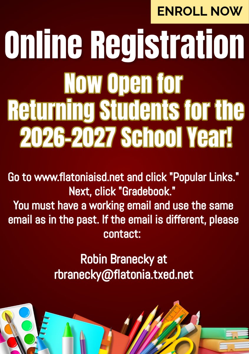FlatoniaISD's tweet photo. https://t.co/TLXhORoo4V