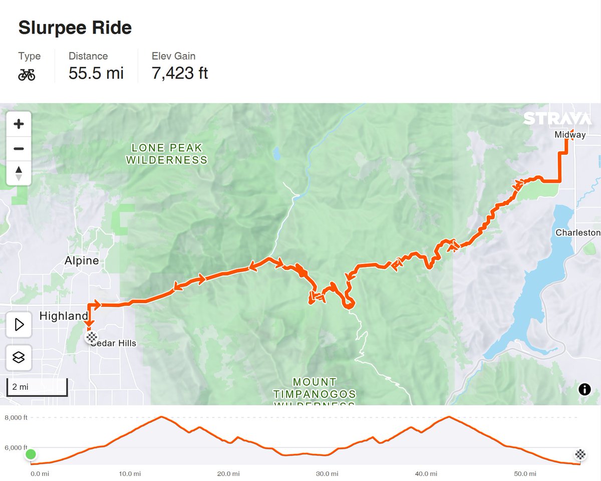 EpicCyclingTeam's tweet photo. GROUP RIDE – Midway via Cascade Springs (aka Slurpee Quest) from Walmart Cedar Hills, Sat May 16. Meet-up at 6:30 - 6:45 a.m., roll @ 7.
Ride info, RSVP:
web – https://t.co/elYY3lLBPS
app – https://t.co/ytbJXC3qpi https://t.co/UgU3emrGwc
