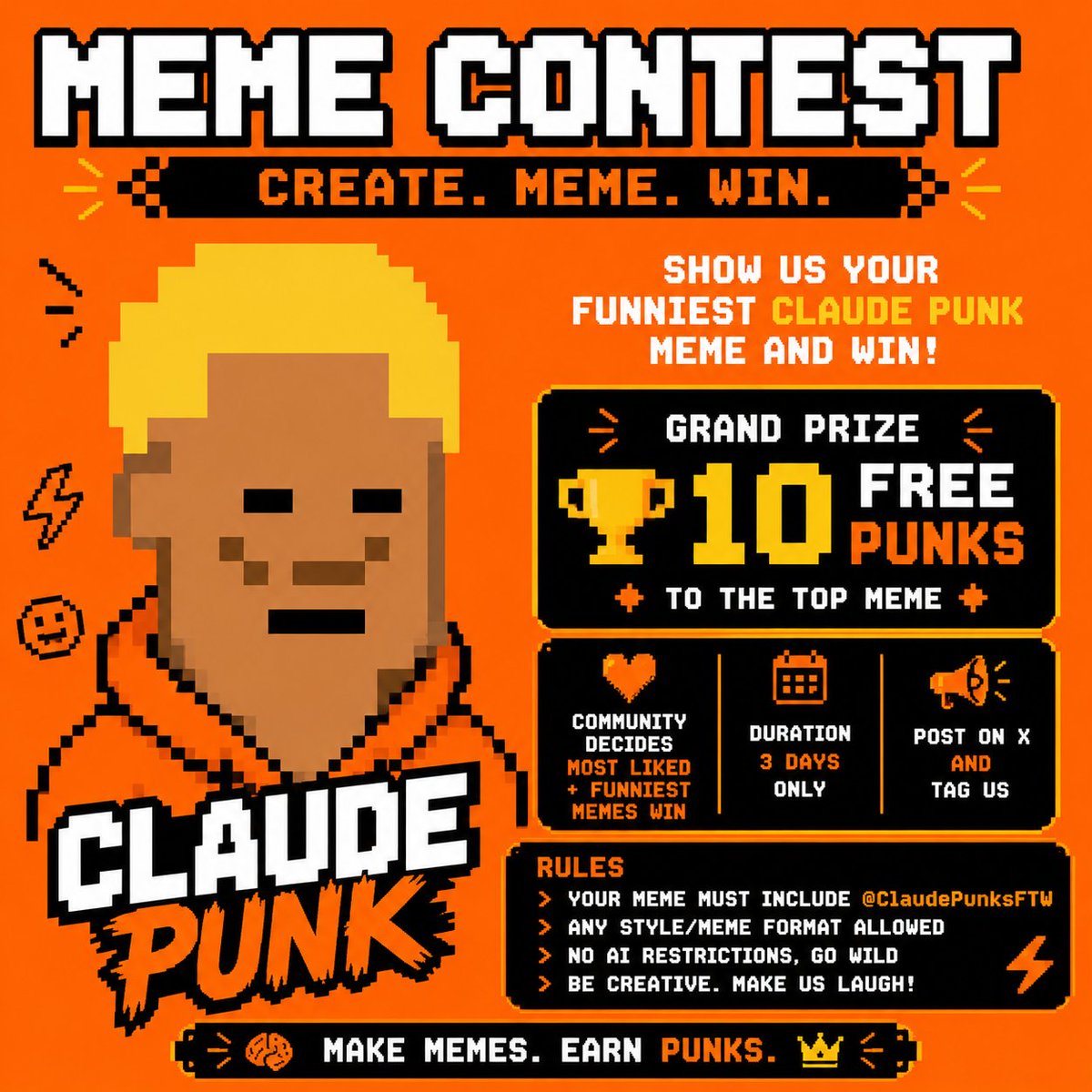 Claude Punks tweet media
