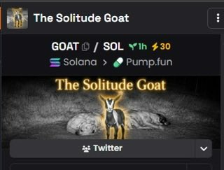 ManindePas's tweet photo. Team wallets are constantly selling supply hard.

And the wallets that selling supply hard then buy $goat.

What do we know about GOAT?

Is $goat the next runner-up?

team buying hard 

6rGvZ151RajQjMJmvAbZspSC73x9YN3KMJfp96Xwpump

This ca 

some grabbed https://t.co/0b7x0lskOs