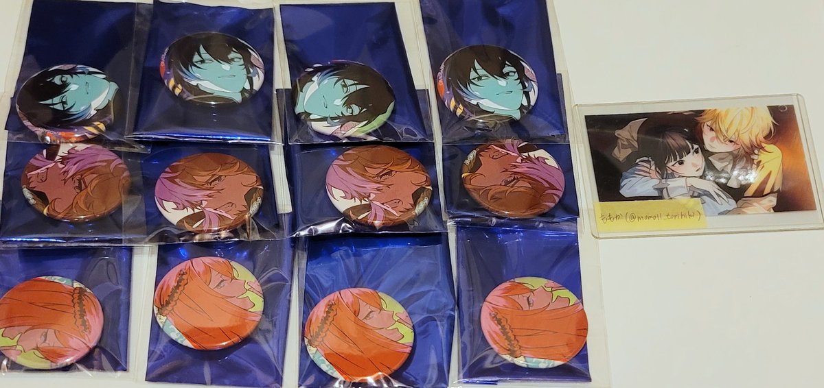 OVER REQUIEMZ カイゼ　マット 缶バッジ カウントダウン　CD 交換/譲渡】オトメイト オトスト OVER REQUIEMZ オバレク 缶バッジ