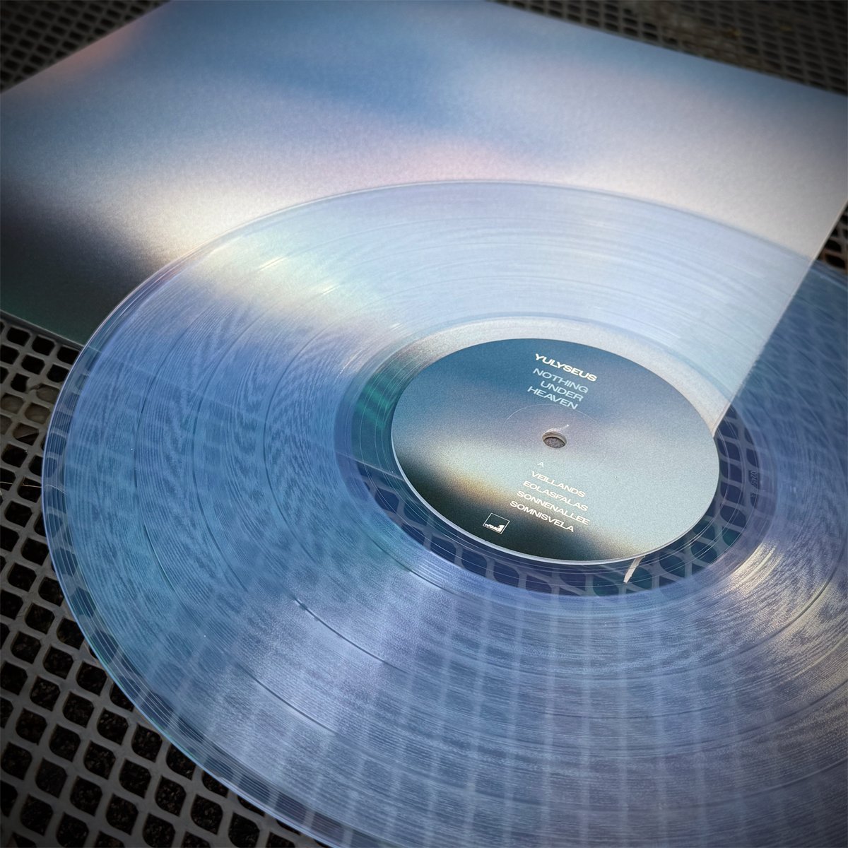 n5MD's tweet photo. Nothing Under Heaven by Yulyseus is out today.   

LP &amp; CD 
US: https://t.co/uoiUoI37yD
UK: https://t.co/ENBmOiNRN0
EU: https://t.co/hTEUZc3ZvP   
AU: https://t.co/rBGKGFwqcY 

Streaming 
Apple Music: https://t.co/5c7YTWB6f4
Deezer: https://t.co/AV70oDC2jB https://t.co/6f9lqZbr66