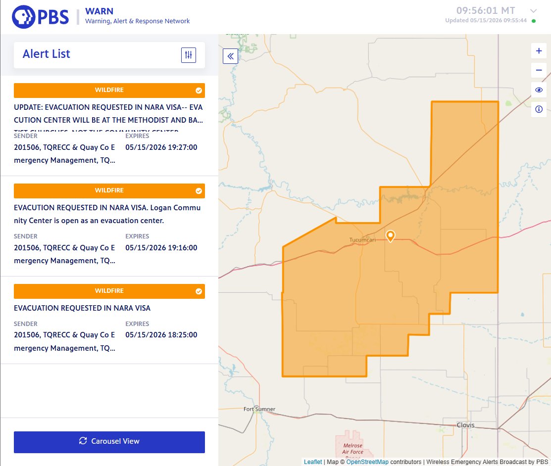 zachstanford's tweet photo. Three confusing &amp; conflicting Wireless Emergency Alerts have been broadcasting to mobile devices countywide across Quay County, NM since Thursday evening. Improved alert messages on 2nd image.

Get updates on the #LineFire from @watchdutyapp: https://t.co/KC0CqeYweQ

#EMGTwitter https://t.co/9xmXyM7a2Y