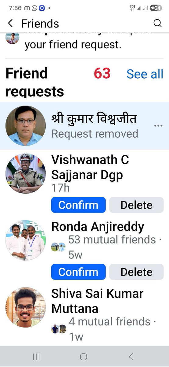vsunils's tweet photo. @SajjanarVC_IPS Cyber criminals are creating fake social media profiles using Sajjanar Sir’s name and sending friend requestRequesting authorities to take this issue seriously and initiate strict action immediately.
People are advised to verify profiles carefully https://t.co/naRJZ3MK26