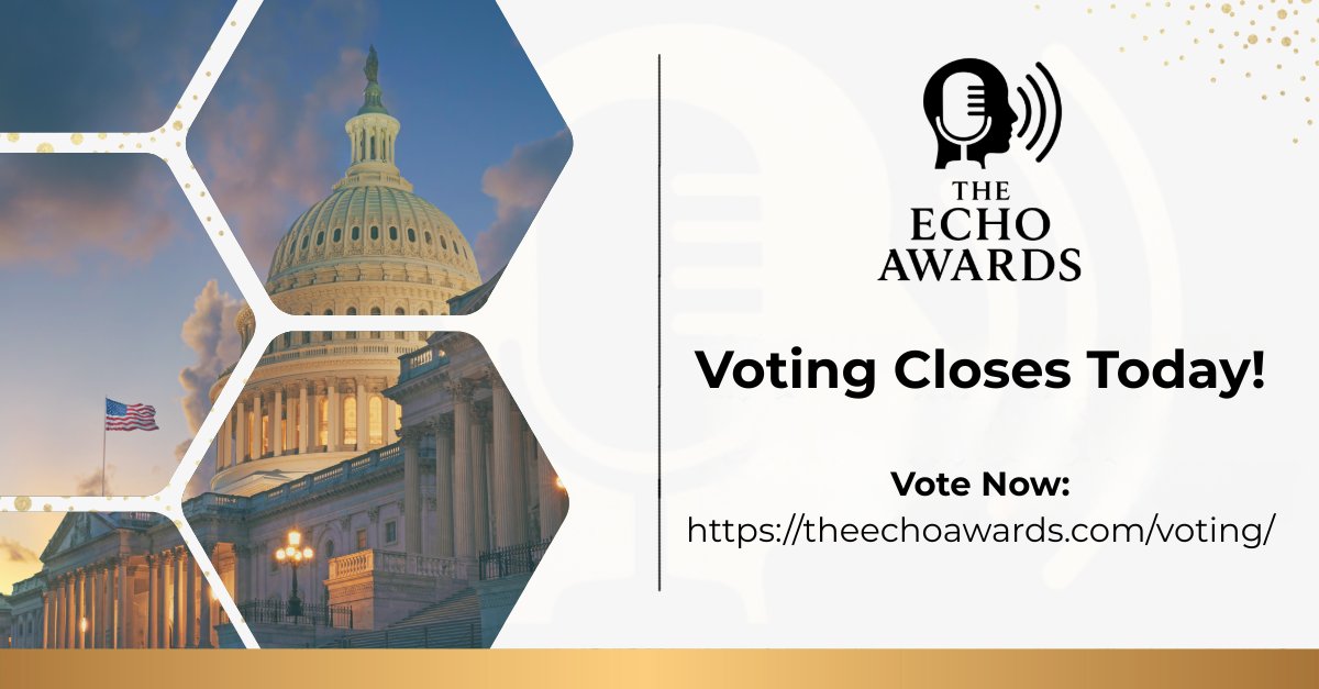 W2Comm's tweet photo. 🚨🚨Voting for The Echo Awards closes today! 🚨🚨

Don't miss your chance to vote for your favorite public sector journalists! Cast your votes here: https://t.co/ypdvoY7U3f https://t.co/k7uwupHBMl
