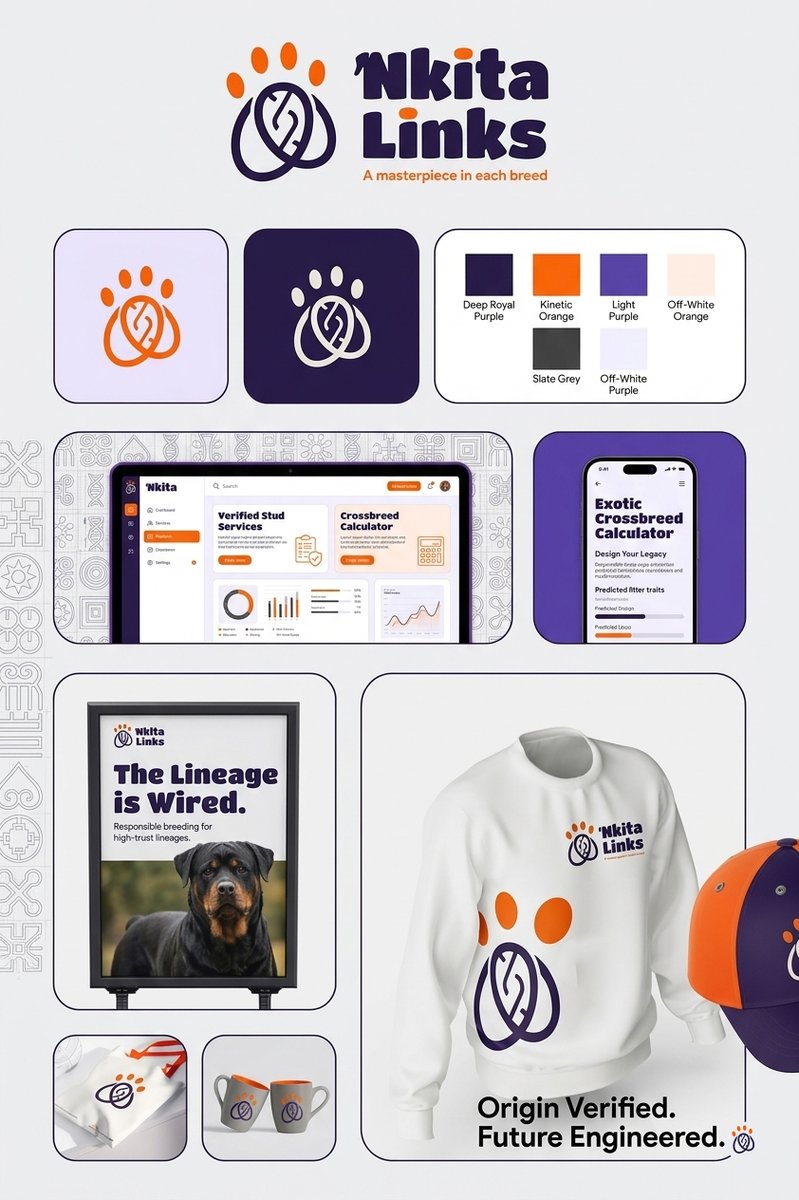 _samuelterna's tweet photo. @HoussamDesigner Visual Identity for Dog Breeding Saas https://t.co/Q3RCeIDmJR