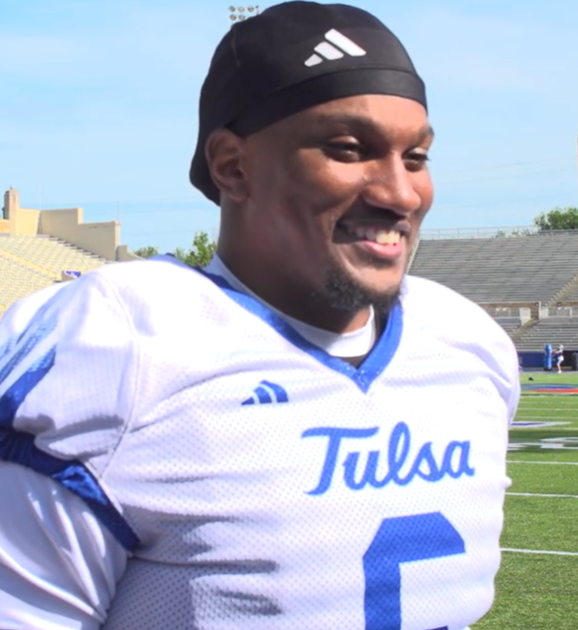 GoldenHurricane's tweet photo. After missing last season with injuries, Chris Thompson Jr. and Sevion Morrison return healthy to provide leadership and experience for Tulsa football in 2026.

Full Story ➡️ https://t.co/HJcs9CoIiE

#ReignCane 🏈 https://t.co/K8bLUYLL2g