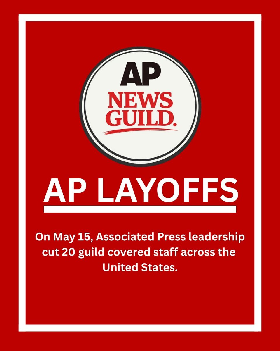 AP News Guild tweet media
