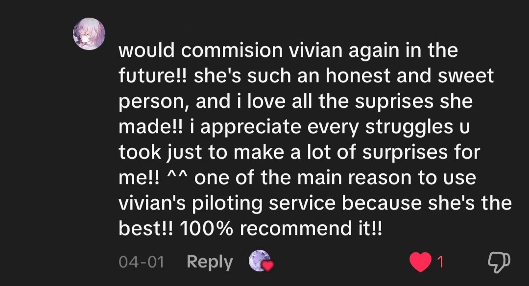 Vivian 𖹭 GI + HSR Pilot | 10 proof! 𖹭 tweet media