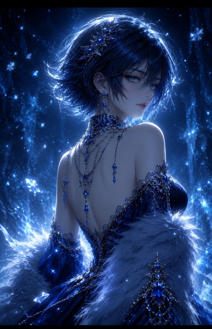 xRahultripathi's tweet photo. Ultra Detailed Dark Fantasy Anime Women with Luxury Gothic Aesthetics and Cinematic Color Atmospheres

GPT image 2.0 on ChatGPT

Prompt ⤵️ 

Ultra detailed cinematic anime fantasy portrait of a mysterious elegant woman, short messy [TYPE HERE HAIR COLOR]-black bob haircut, slightly different facial structure from original reference, sharp glowing [TYPE HERE EYE COLOR] eyes, pale porcelain skin, soft [TYPE HERE MAKEUP COLOR] makeup, looking back over shoulder toward camera, [TYPE HERE EXPRESSION] expression.

Wearing luxurious [TYPE HERE MAIN CLOTH COLOR] gothic fantasy dress with glossy reflective fabric, dark metallic ornaments, [TYPE HERE GEM COLOR] crystal accessories, intricate chains, feathered [TYPE HERE FUR COLOR] fur wrap around arms and shoulders, detailed jewelry, [TYPE HERE FASHION STYLE] aesthetic.

Background filled with deep [TYPE HERE BACKGROUND COLOR] smoke, glowing [TYPE HERE PARTICLE TYPE], volumetric mist, dark cinematic atmosphere, dramatic [TYPE HERE LIGHTING COLOR] rim lighting, [TYPE HERE GLOW STYLE] glow illuminating hair edges and shoulders, high contrast lighting, ultra atmospheric.

Anime-style semi-realistic rendering, ultra high detail, cinematic composition, shallow depth of field, glowing particles, soft skin shading, premium fantasy artwork, masterpiece quality, 8K, ultra sharp focus, elegant [TYPE HERE MOOD] fantasy mood, rich [TYPE HERE COLOR PALETTE] color palette, trending artstation style, cinematic lighting, highly detailed textures.

Negative prompt:
low quality, blurry face, extra fingers, distorted anatomy, bad hands, duplicate features, watermark, text, logo, oversaturated skin, flat lighting, poorly drawn eyes, deformed body, low detail background