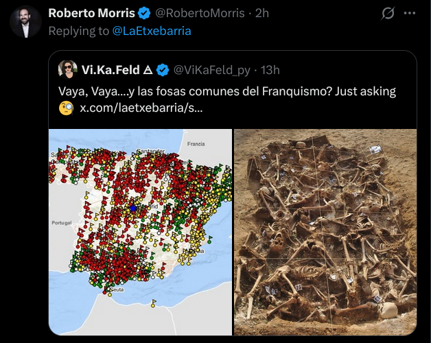 DiadeMartin's tweet photo. @Thesaurarius @ActualidadR Puedes tener otros argumentos que no sea explotar el dolor ajeno. Hablamos de profesionales.
Roberto Morris
@RobertoMorris
@comunicacionUIA
Politicas Publicas @LSEGovernment
Consultor político @heraldodemexico
Docente en @GobEcoUP y @FlacsoMx
#DiscapacidadConOrgullo https://t.co/XXCxackfWO