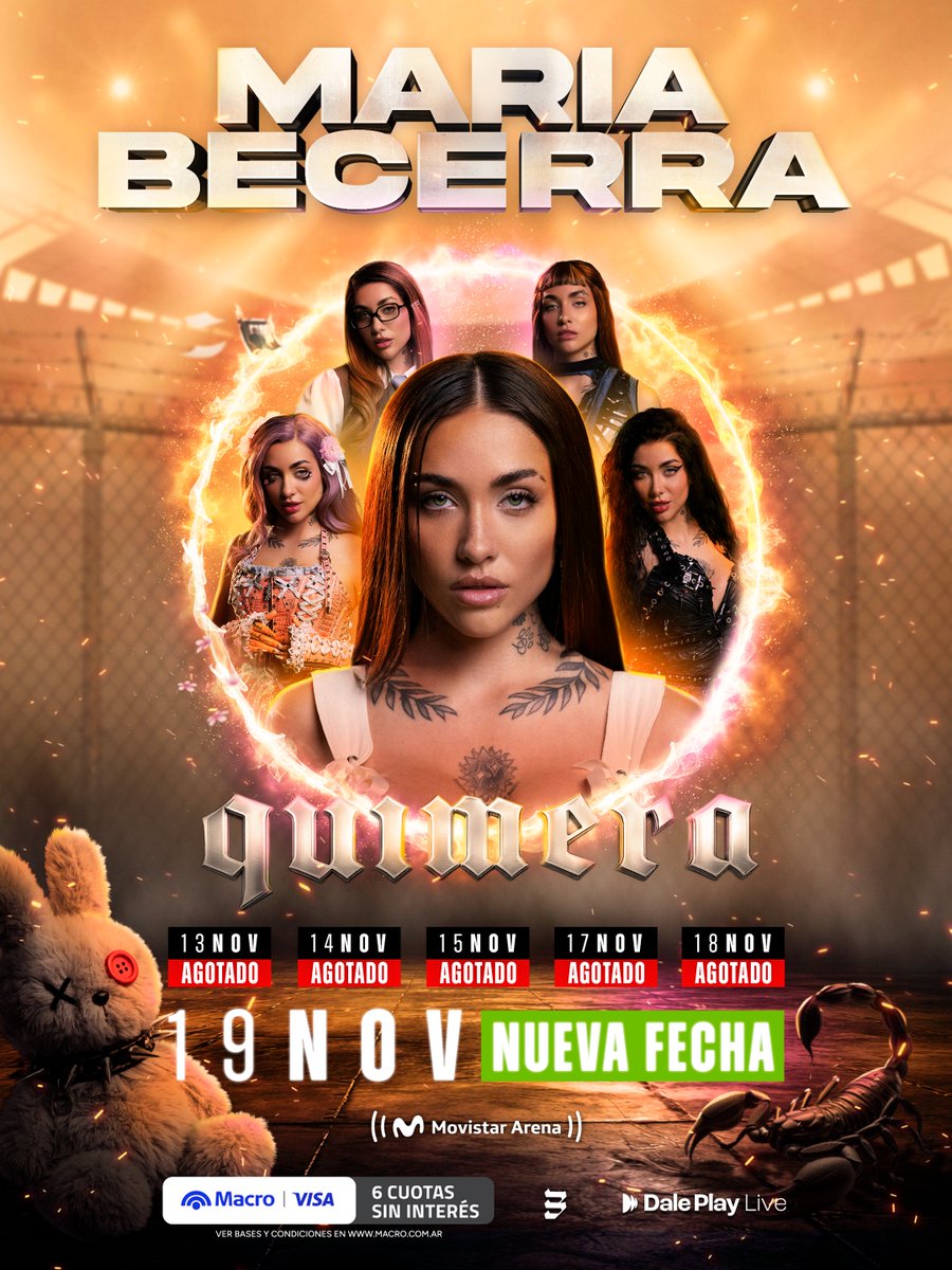 Maria Becerra | Tour, Merch & Data Oficial tweet media