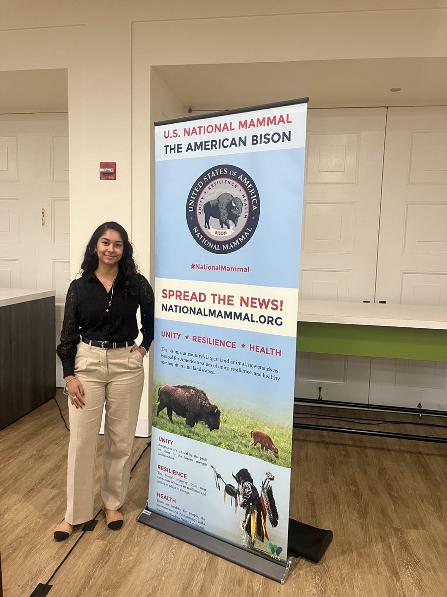 repdinatitus's tweet photo. #TeamTitus celebrated the American bison as our #NationalMammal. It now stands as our country’s symbol for unity, resilience, and health. @TheWCS https://t.co/LJnyMB01Bu